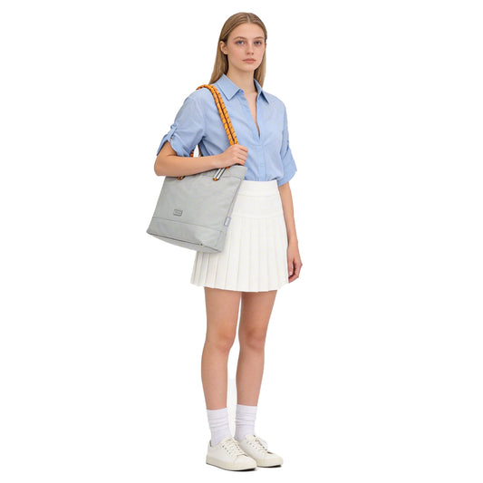 【Durlapue】Cute and simple canvas bag, large capacity shoulder bag