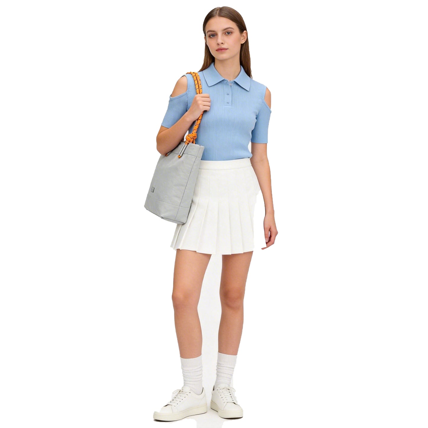 【Durlapue】Cute and simple canvas bag, large capacity shoulder bag