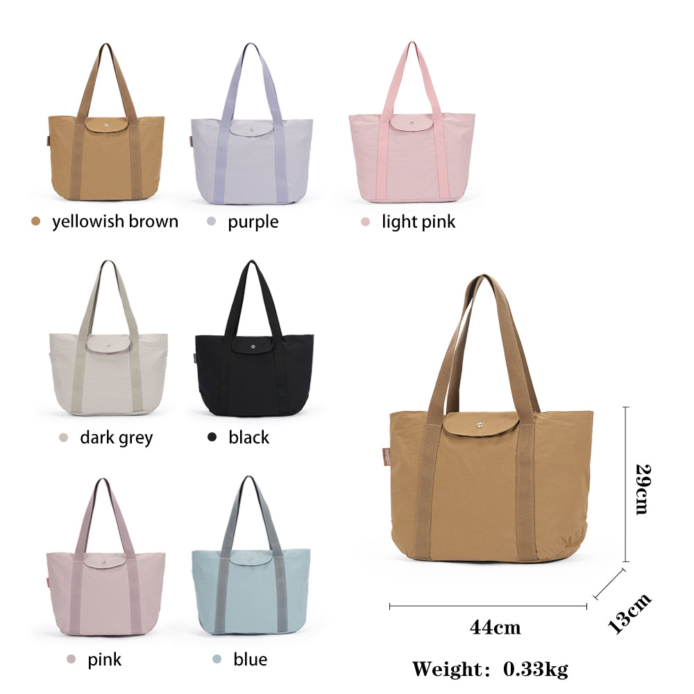(Durlapue) nylon material, simple solid color computer bag, fashionable single and double backpack