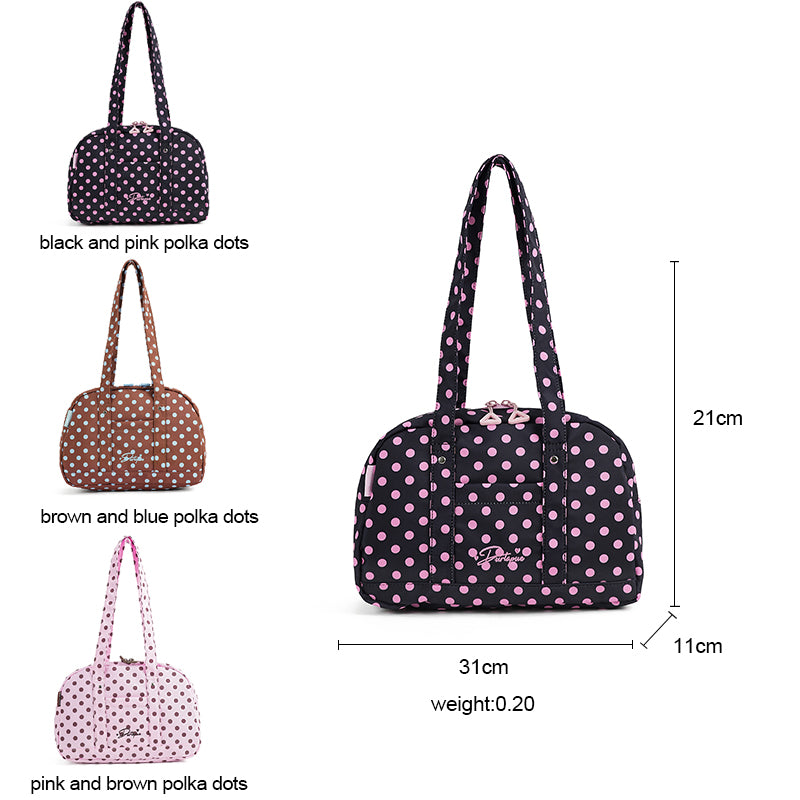 【Durlapue】Waterproof large-capacity minimalist handbag; commuter shoulder bag; can hold an 11-inch iPad