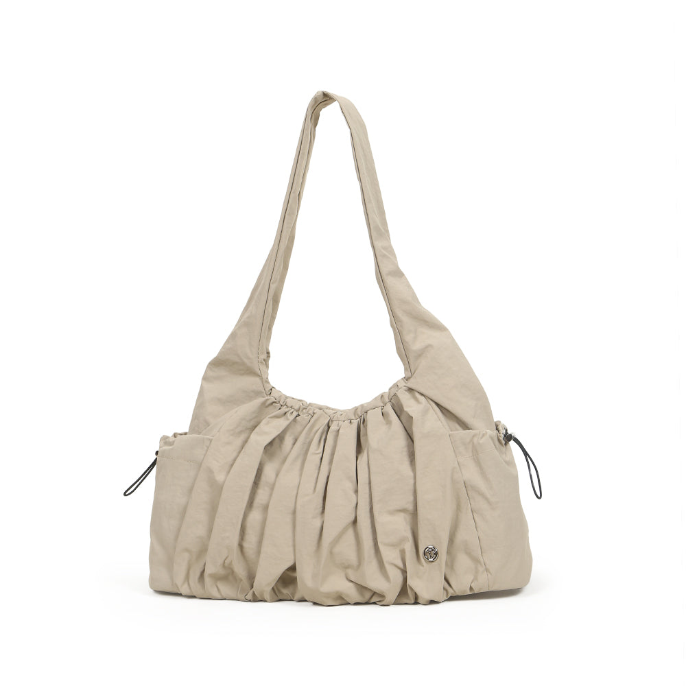 (Durlapue) nylon material, fashionable men's and women's shoulder bag, solid color underarm bag