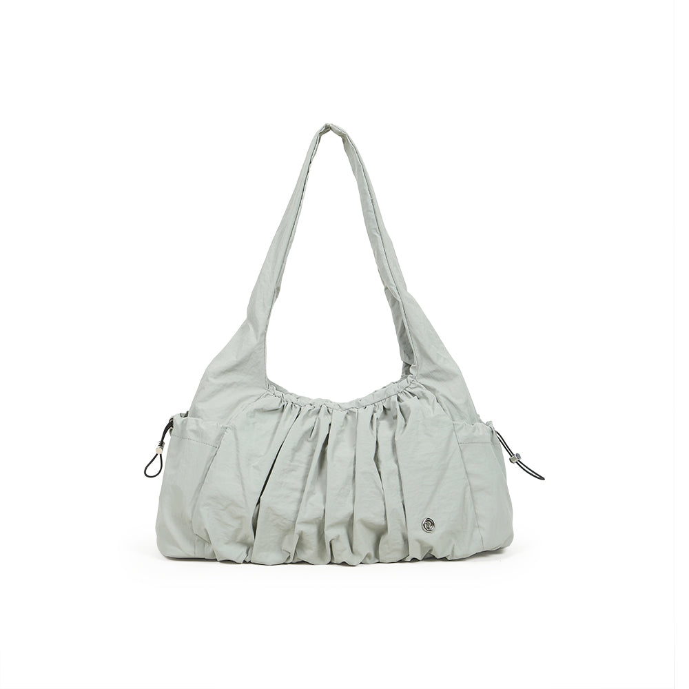 (Durlapue) nylon material, fashionable men's and women's shoulder bag, solid color underarm bag