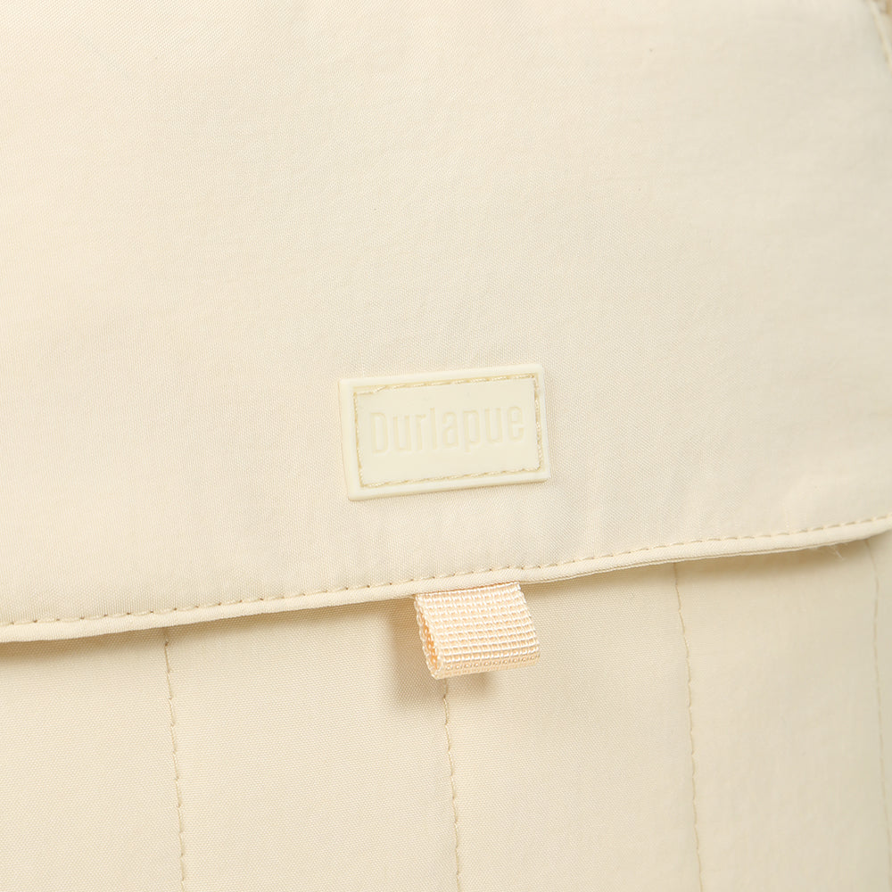 【Durlapue】Simple and stylish iPad protective bag: Fashionable solid color nylon shoulder bag