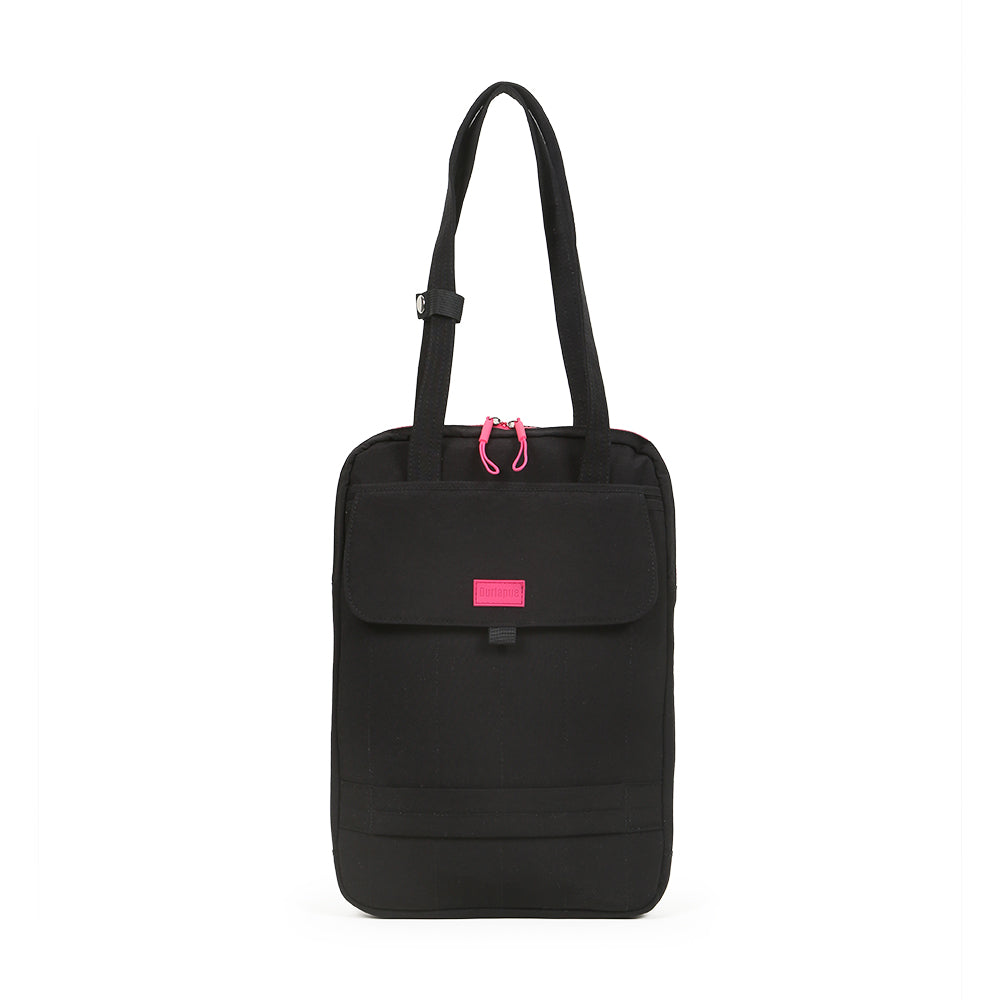 【Durlapue】Simple and stylish iPad protective bag: Fashionable solid color nylon shoulder bag