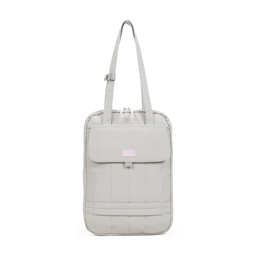 【Durlapue】Simple and stylish iPad protective bag: Fashionable solid color nylon shoulder bag