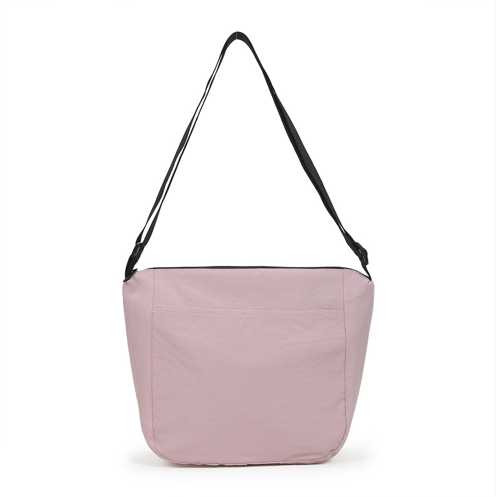 【Durlapue】Nylon waterproof solid color simple shoulder bag fashionable and versatile portable crossbody bag