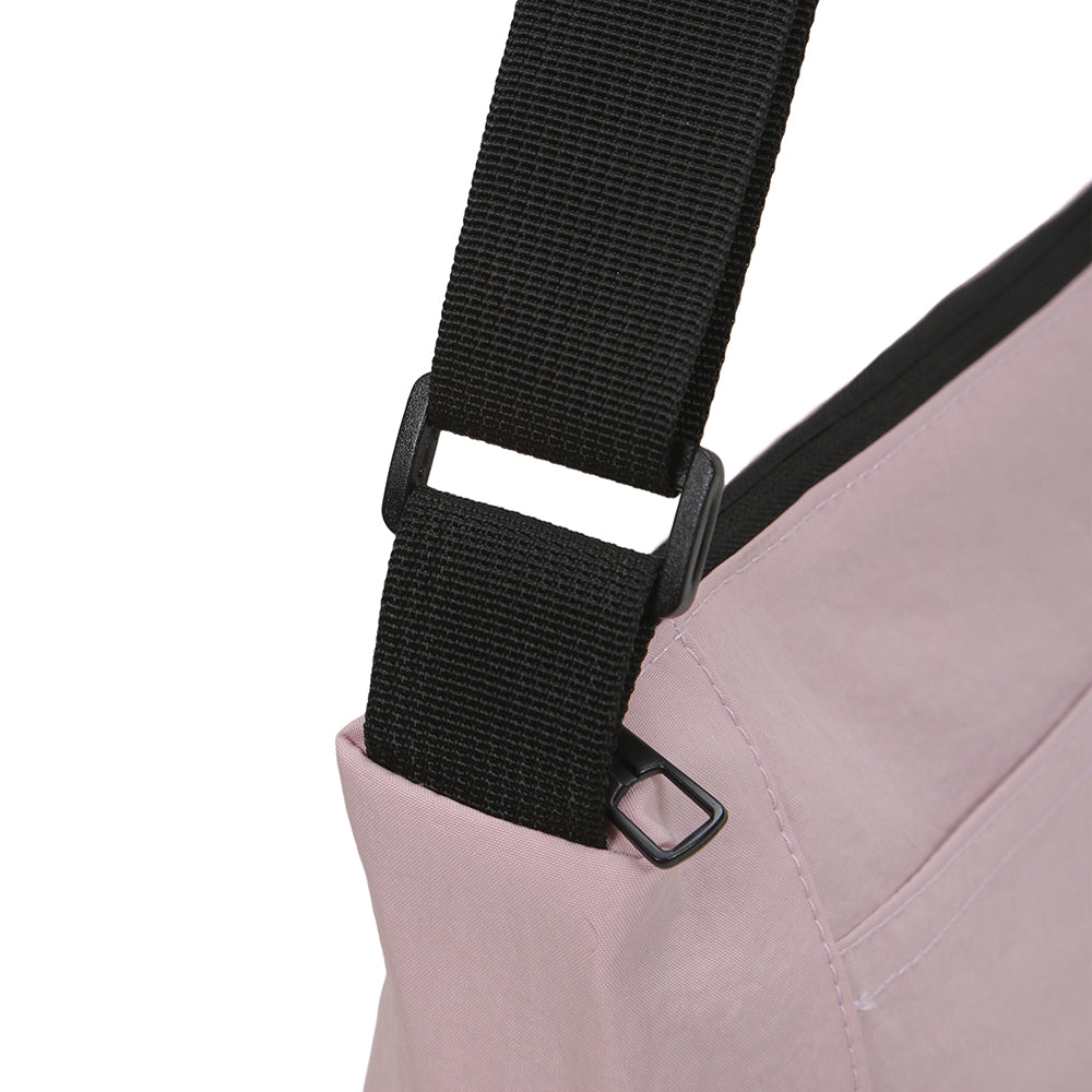 【Durlapue】Nylon waterproof solid color simple shoulder bag fashionable and versatile portable crossbody bag