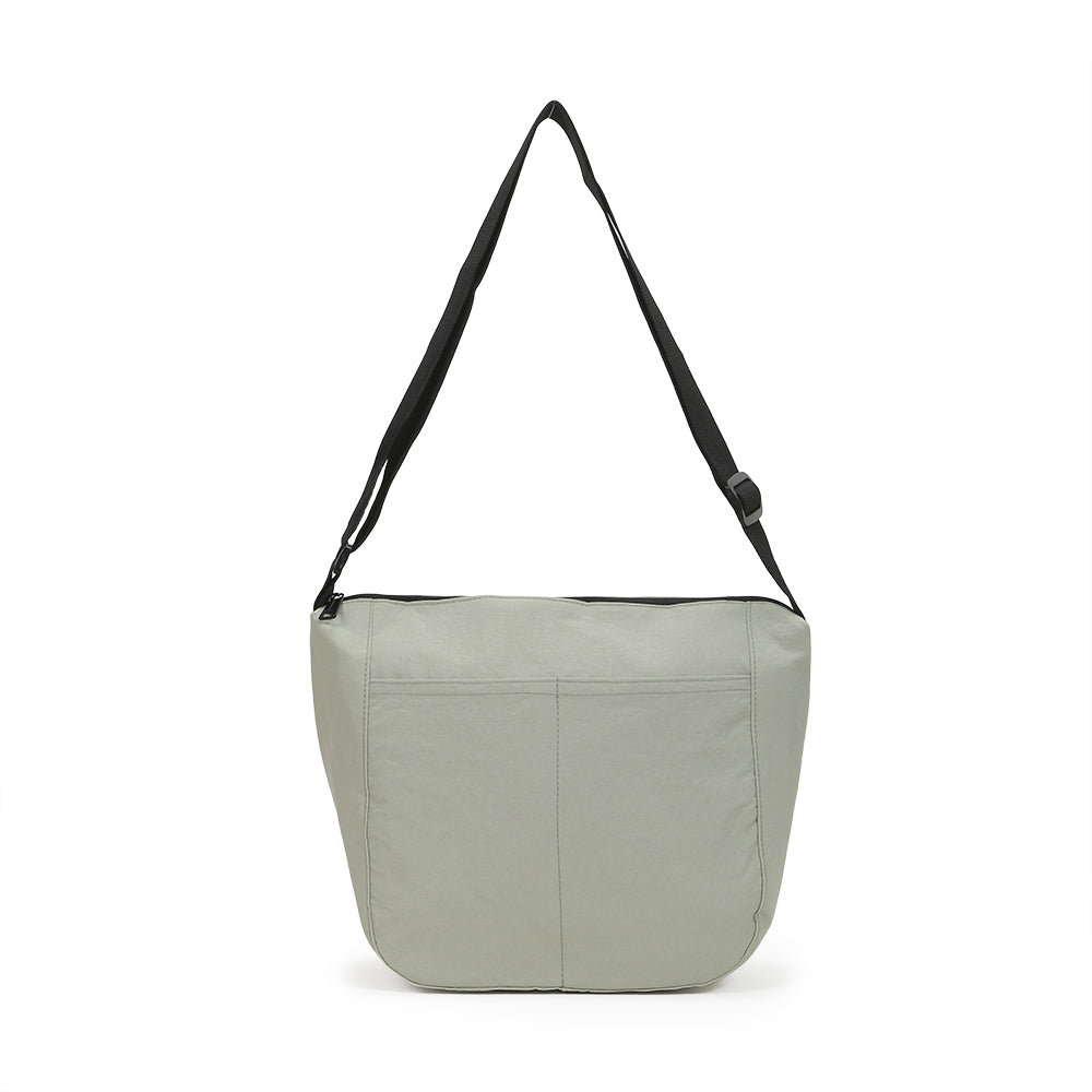 【Durlapue】Nylon waterproof solid color simple shoulder bag fashionable and versatile portable crossbody bag