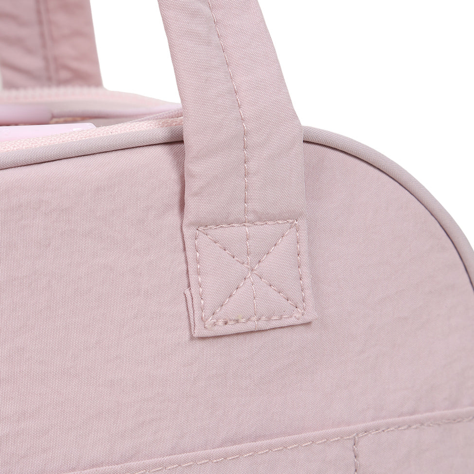 (Durlapue) nylon material, stylish solid color handbag, lightweight school bag