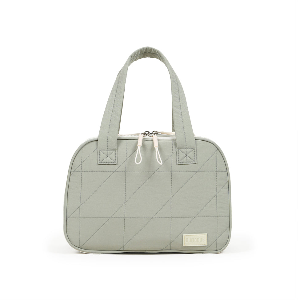 (Durlapue) nylon material, stylish solid color handbag, lightweight school bag