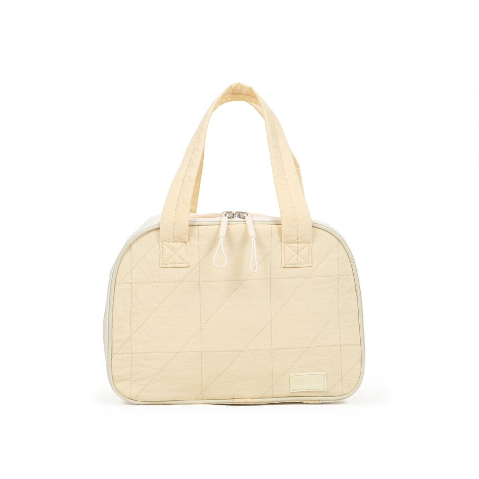 (Durlapue) nylon material, stylish solid color handbag, lightweight school bag