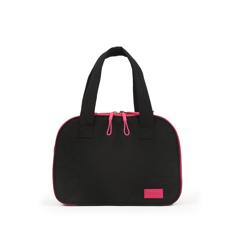 (Durlapue) nylon material, stylish solid color handbag, lightweight school bag