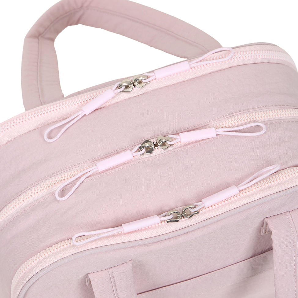 (Durlapue) nylon material, stylish solid color handbag, lightweight school bag