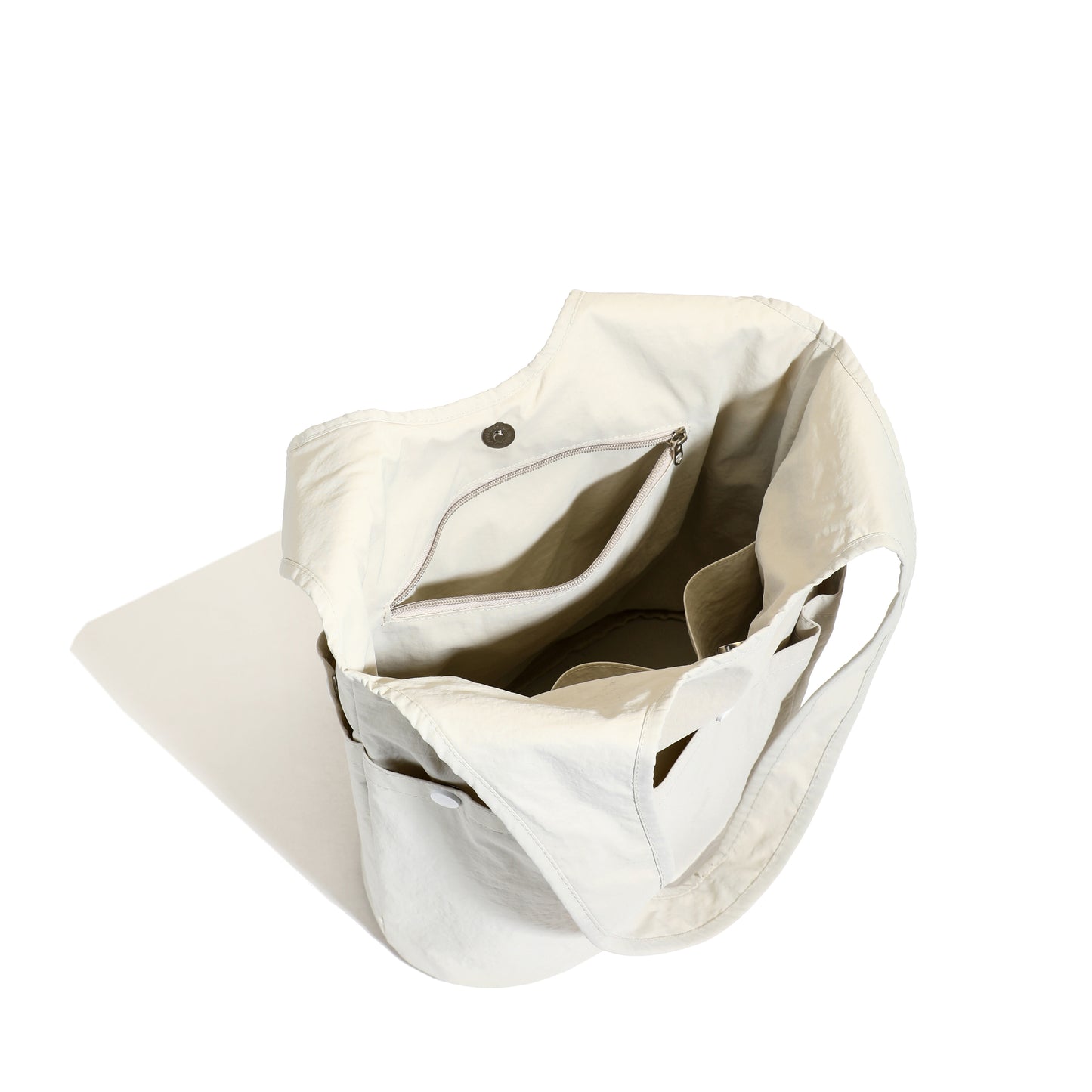 【Durlapue】Nylon solid color large capacity multi-pocket shoulder bag casual versatile commuter handbag