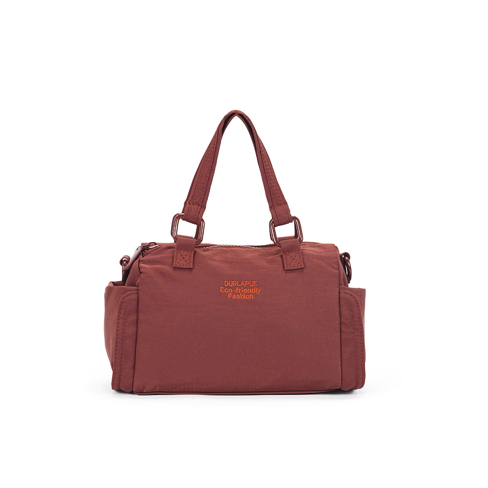 (Durlapue)Nylon material, solid color daily handbag for men and women, lightweight and versatile crossbody bag