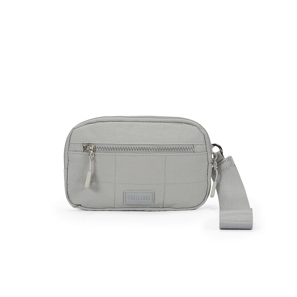 【Durlapue】Stylish and minimalist nylon wristlet phone wallet and travel organizer bag