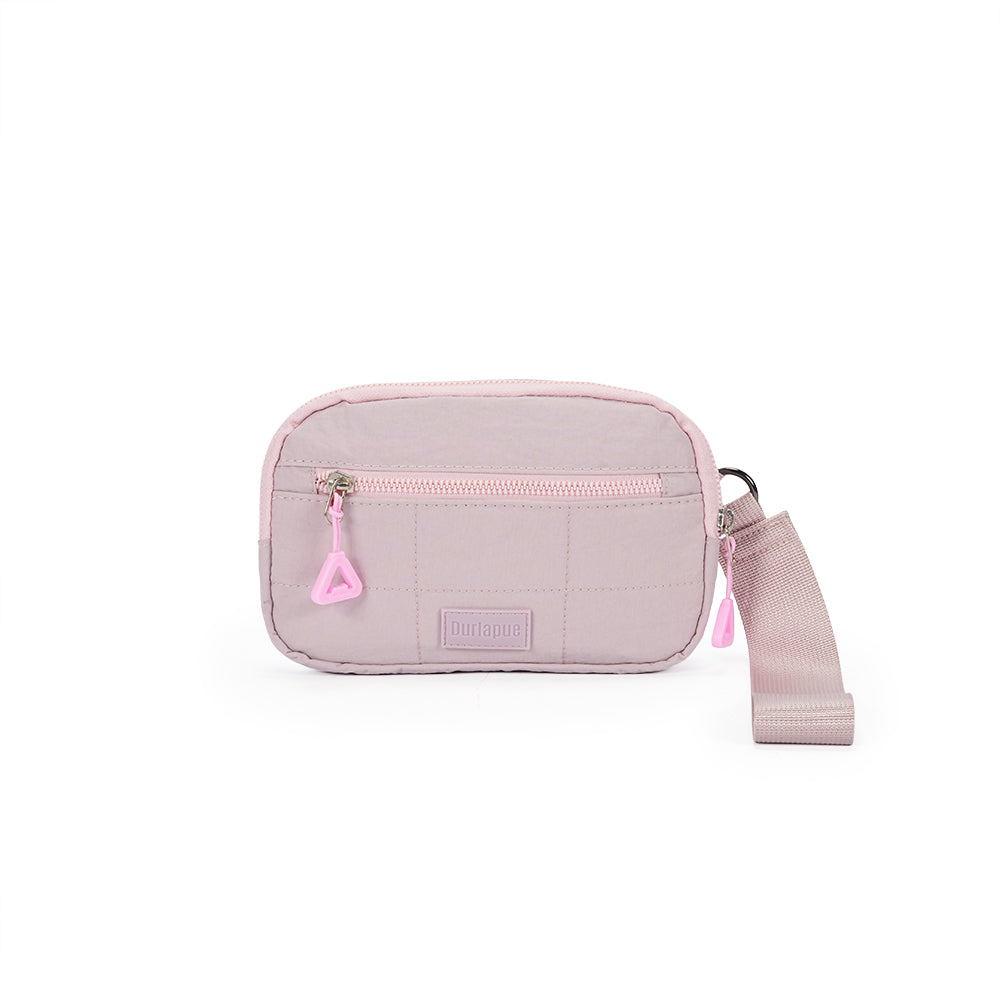【Durlapue】Stylish and minimalist nylon wristlet phone wallet and travel organizer bag