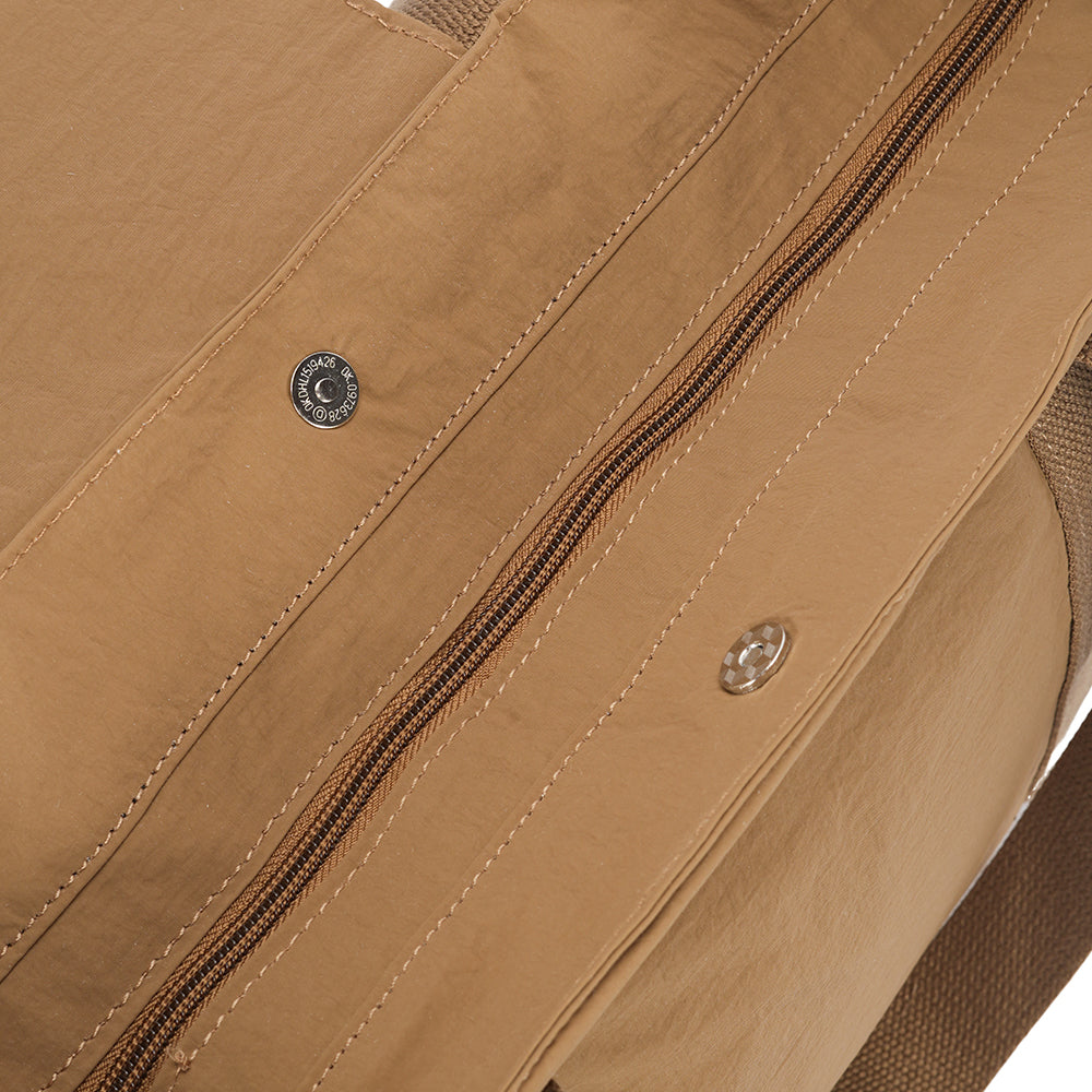 (Durlapue) nylon material, simple solid color computer bag, fashionable single and double backpack