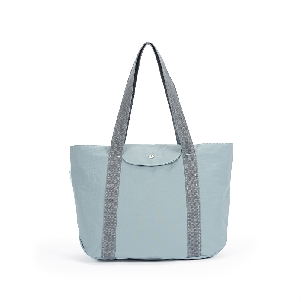 (Durlapue) nylon material, simple solid color computer bag, fashionable single and double backpack