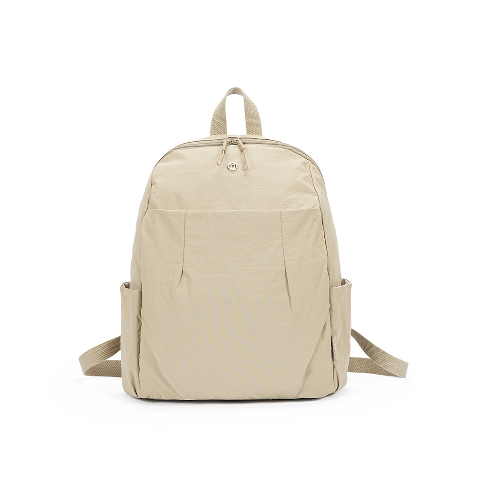 【Durlapue】Waterproof ultralight fabric backpack, stylish and simple solid color computer bag