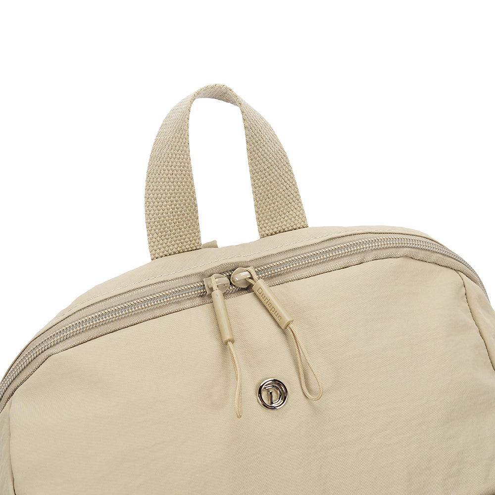 【Durlapue】Waterproof ultralight fabric backpack, stylish and simple solid color computer bag