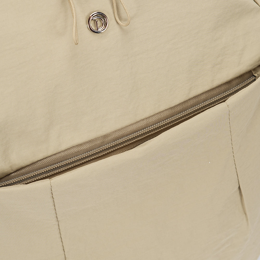 【Durlapue】Waterproof ultralight fabric backpack, stylish and simple solid color computer bag