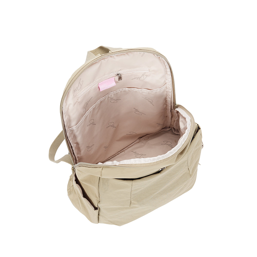 【Durlapue】Waterproof ultralight fabric backpack, stylish and simple solid color computer bag