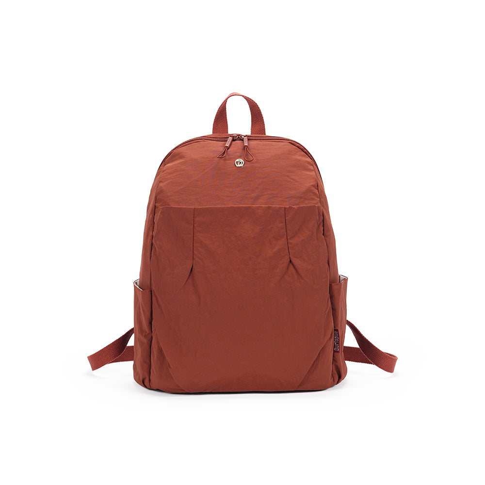 【Durlapue】Waterproof ultralight fabric backpack, stylish and simple solid color computer bag