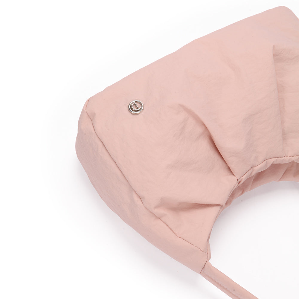 (Durlapue)New fashion design nylon material handbag women's light casual zipper cloth bag