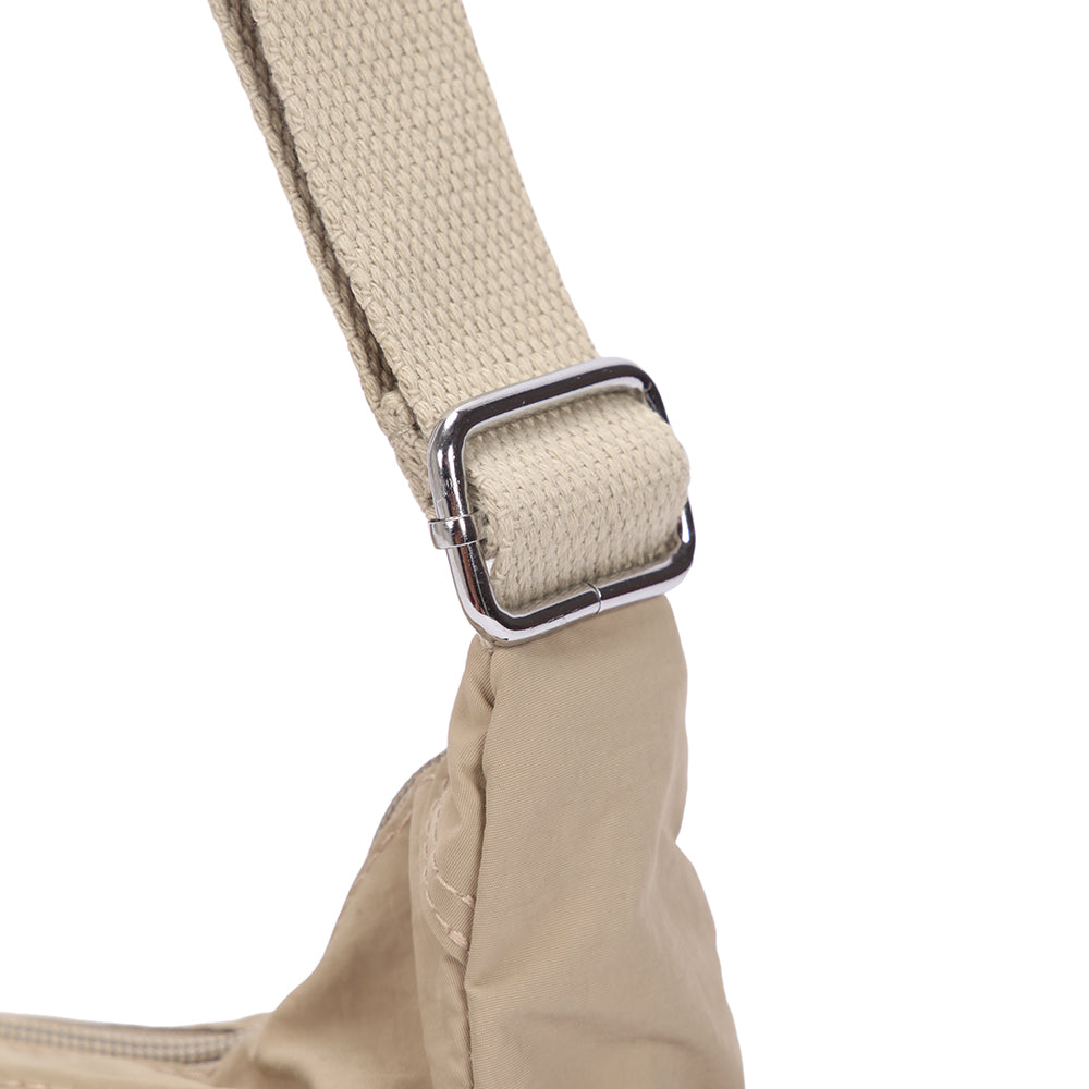 (Durlapue) nylon material solid color lightweight crossbody bag versatile men and women shoulder bag