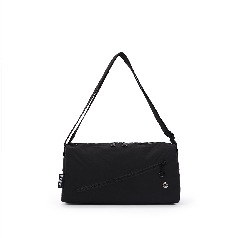 【Durlapue】Solid color nylon casual shoulder bag fashionable and versatile sports messenger bag