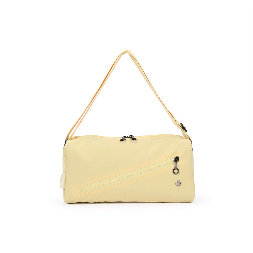 【Durlapue】Solid color nylon casual shoulder bag fashionable and versatile sports messenger bag