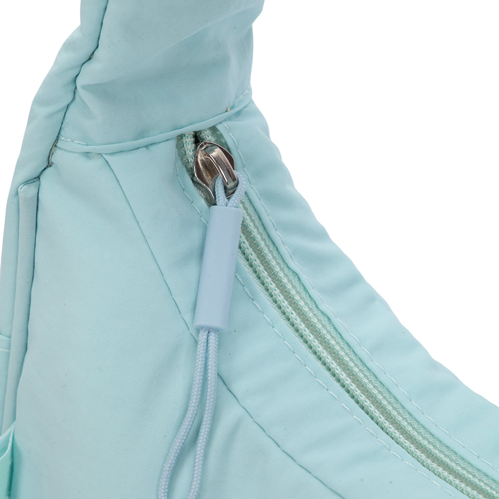【Durlapue】Nylon waterproof simple solid color underarm bag fashionable and versatile commuter shoulder bag