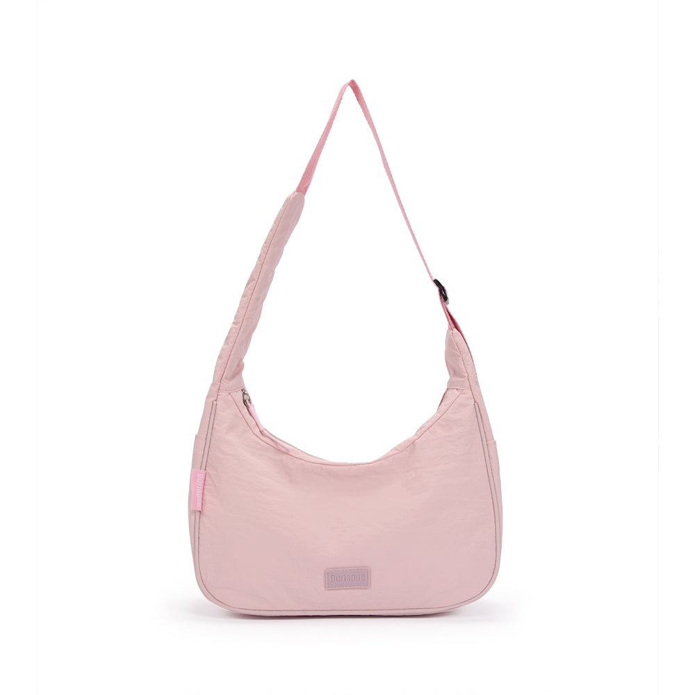 【Durlapue】Nylon waterproof simple solid color underarm bag fashionable and versatile commuter shoulder bag