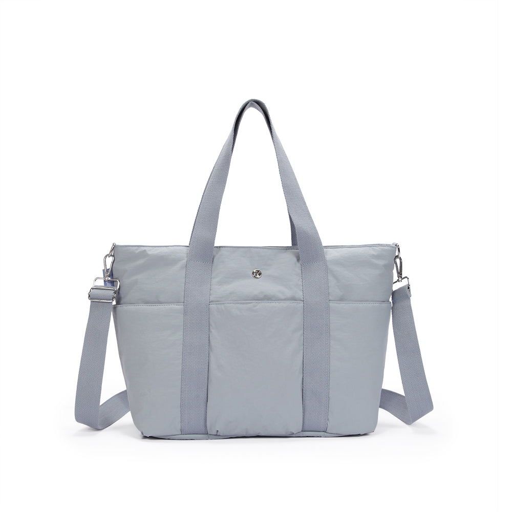 (Durlapue) nylon material solid color computer bag casual crossbody tote bag