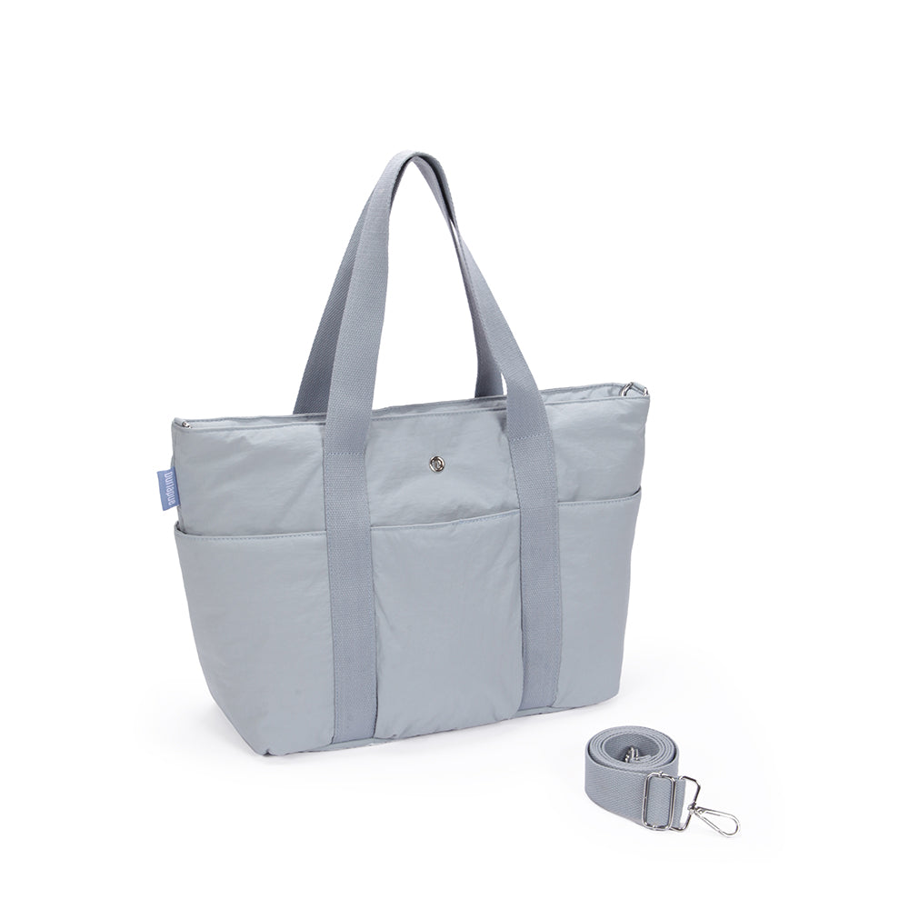 (Durlapue) nylon material solid color computer bag casual crossbody tote bag