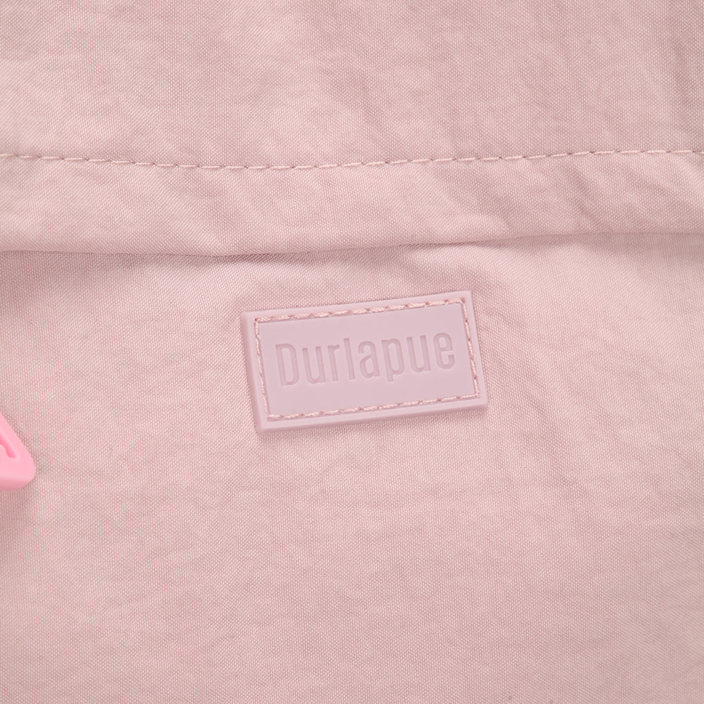 (Durlapue) Fashionable nylon backpack, lightweight and simple school bag