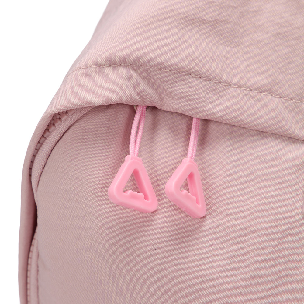 (Durlapue) Fashionable nylon backpack, lightweight and simple school bag