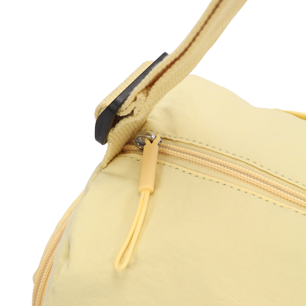 (Durlapue) Nylon material stylish solid color shoulder bag, simple crossbody bag