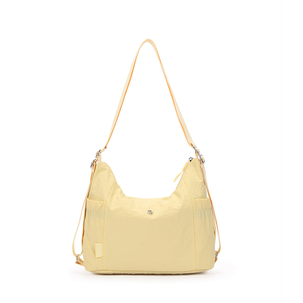 【Durlapue】Nylon waterproof solid color simple large capacity shoulder bag fashionable casual versatile crossbody bag