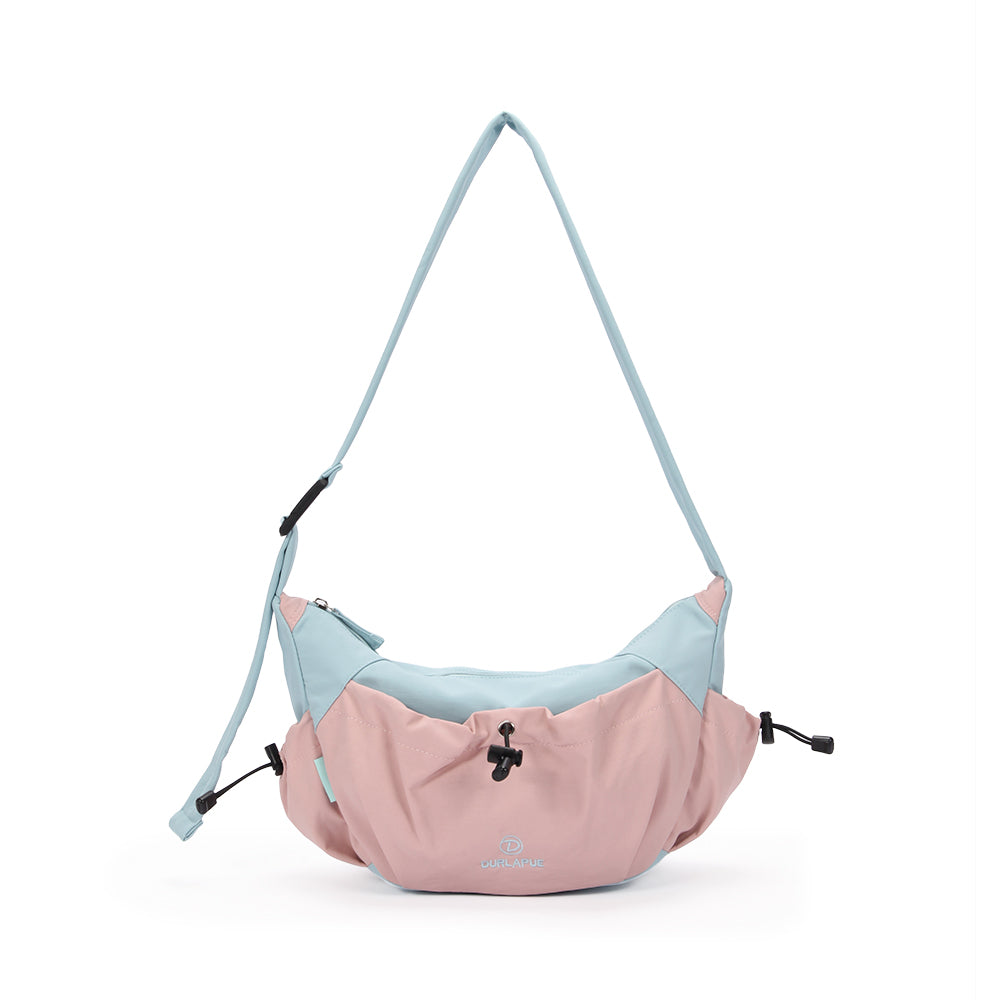 【Durlapue】Large capacity nylon casual messenger bag waterproof casual commuter shoulder bag