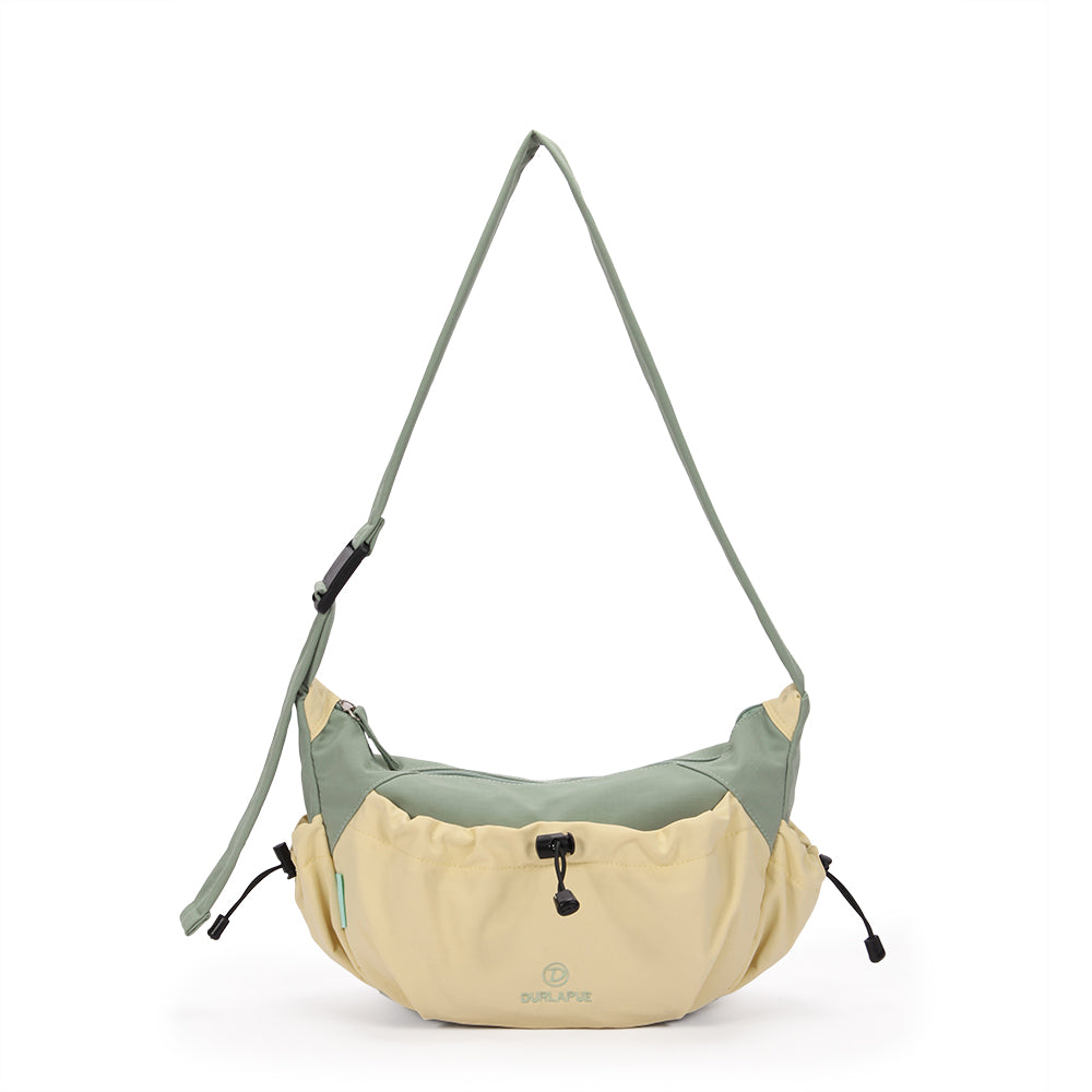 【Durlapue】Large capacity nylon casual messenger bag waterproof casual commuter shoulder bag