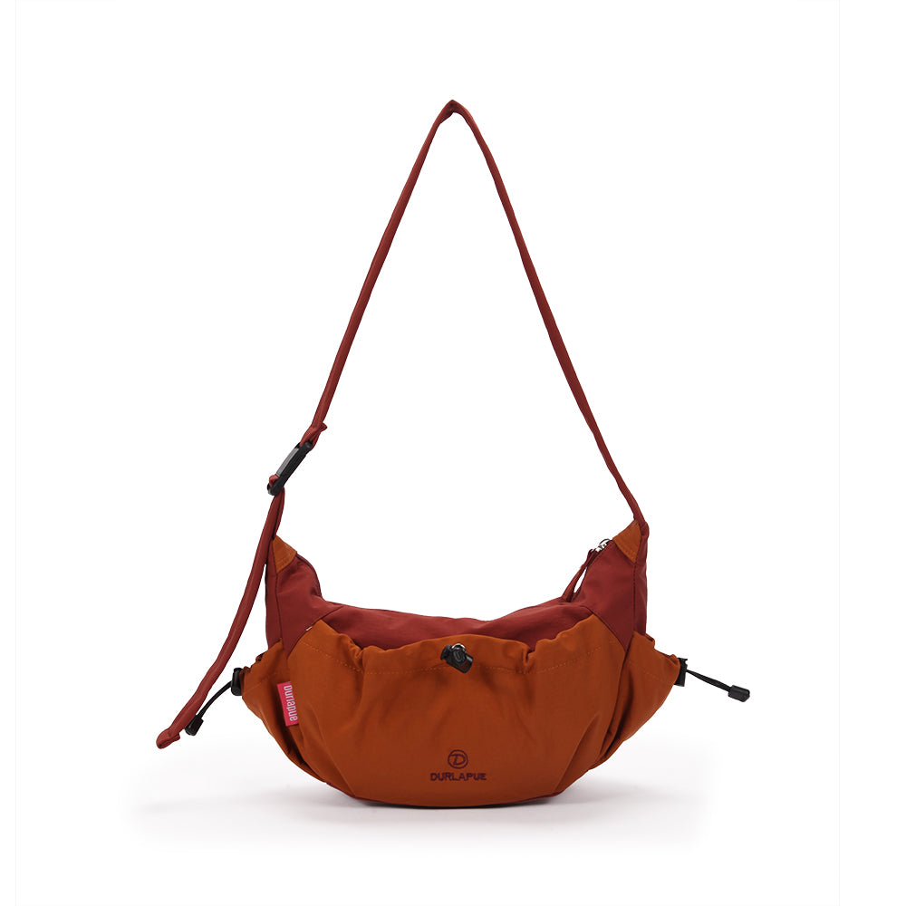 【Durlapue】Large capacity nylon casual messenger bag waterproof casual commuter shoulder bag