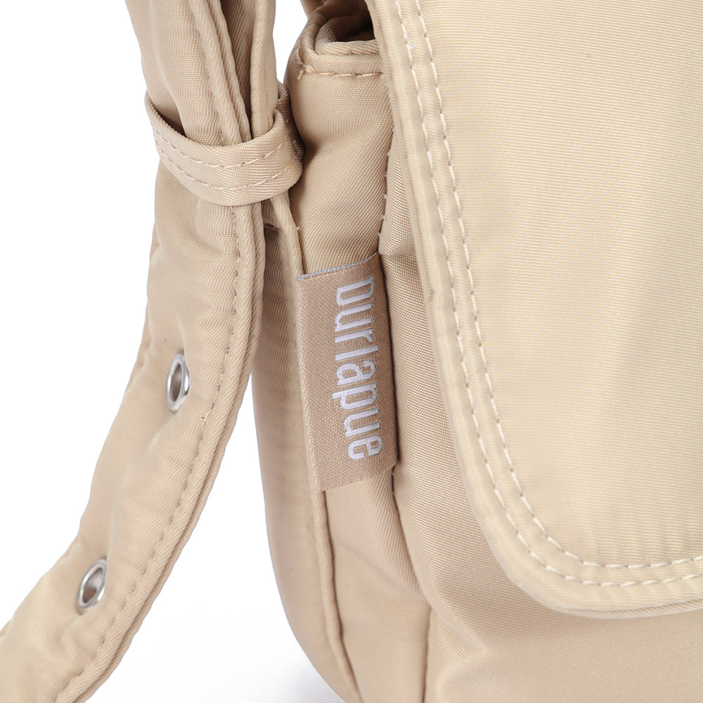 (Durlapue) nylon material, fashionable design, solid color shoulder bag, simple crossbody bag
