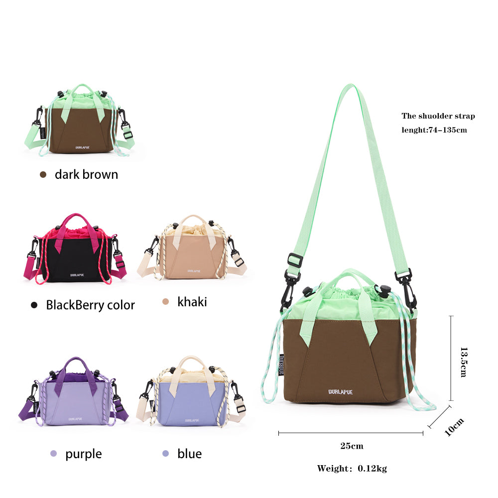 【Durlapue】Lightweight and convenient crossbody bag; stylish and practical shoulder bag for travel.