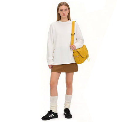 【Durlapue】Everyday Multi-Pocket Nylon Crossbody Purse