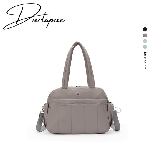 (Durlapue) nylon material, stylish large-capacity computer bag, lightweight and versatile shoulder tote bag