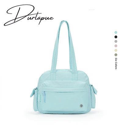 【Durlapue】Large-capacity sports tote bag with multiple pockets; can hold an 11-inch iPad.