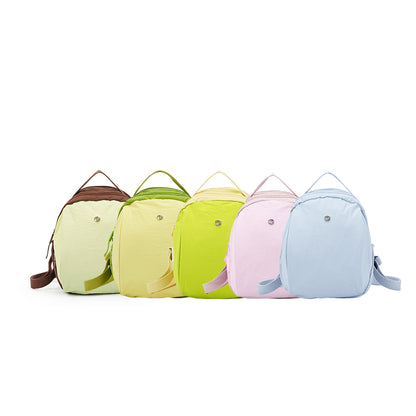 【Durlapue】Stylish and cute backpack with zipper design and large capacity; can hold an 11-inch iPad.