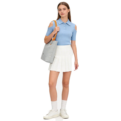 【Durlapue】Cute and simple canvas bag, large capacity shoulder bag